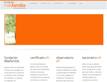 Tablet Screenshot of masfamilia.org